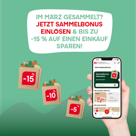 Jetzt deinen Sammelbonus im April einlösen!