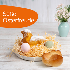 Osterpinze & Osterlamm bei Baguette