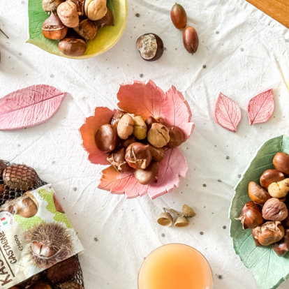 DIY Herbstschale aus Salzteig