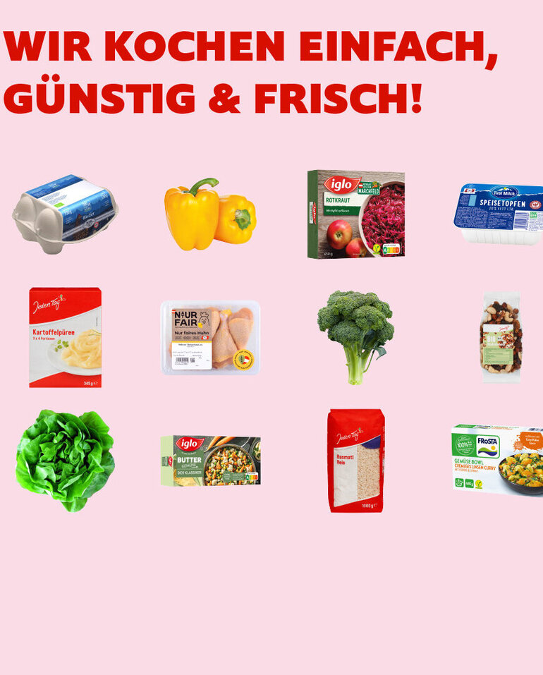 Einfach, günstig & frisch kochen!