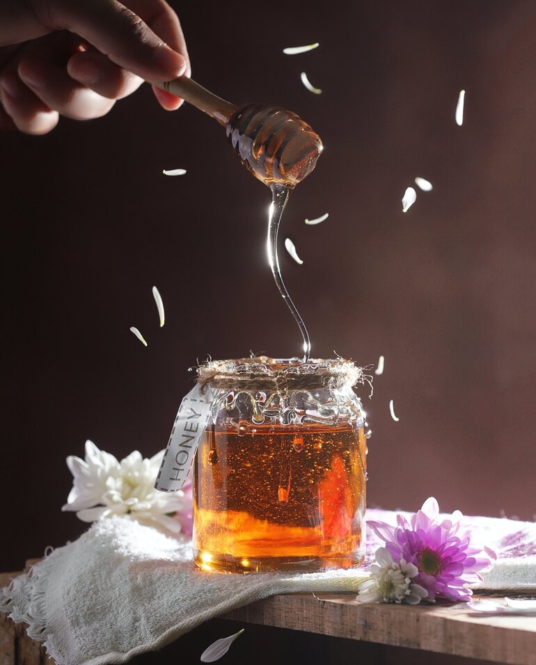 So machen Bienen Honig