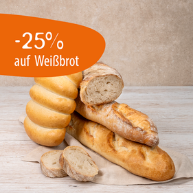 Nur bis Mittwoch auf dein Lieblingsbrot sparen!