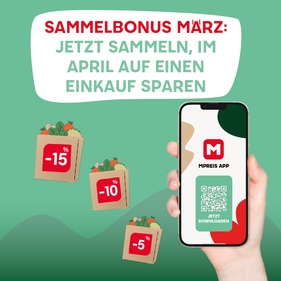 Jetzt sammeln & im April bis zu -15% sparen!