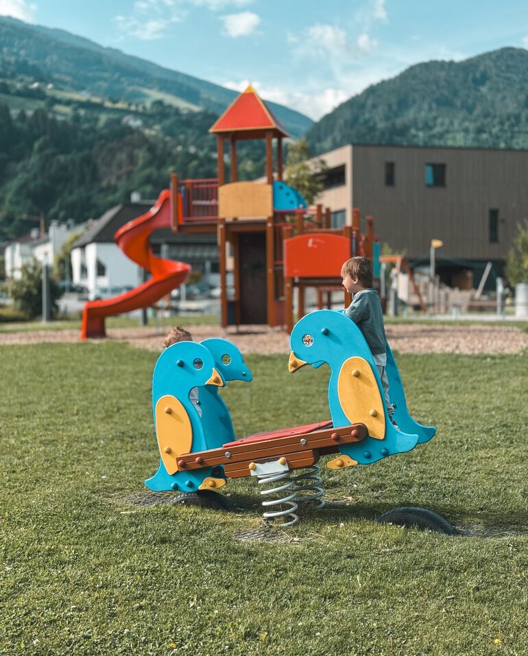 Von der Rutsche zur Jause