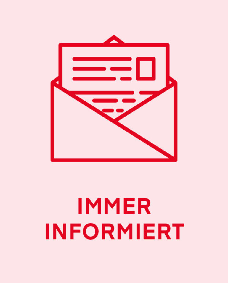 Immer informiert!