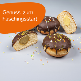Glasierte Krapfen in Aktion - nur bis Mittwoch!